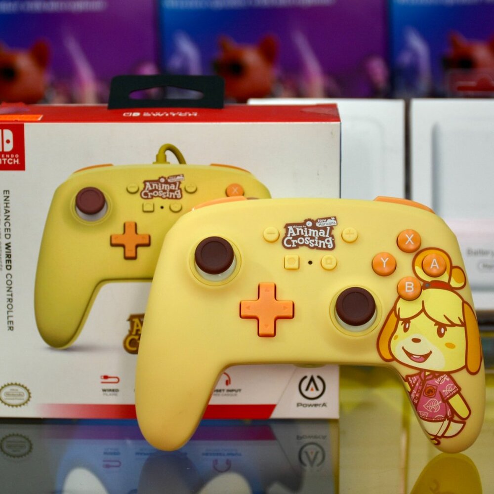 Wired Controller for Nintendo Switch Animal Crossing Edition